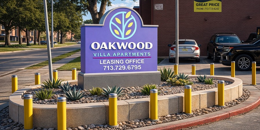 Monument sign